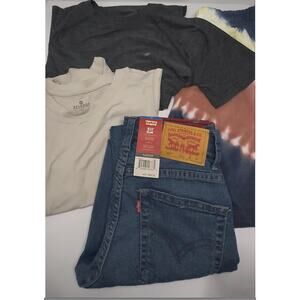 Boys Clothing Bundle (4 Items) – Size 10/12 & Levi’s 12 - All New with Tags